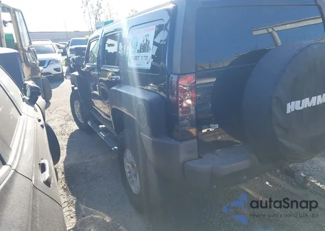 2007 Hummer H3 Suv из США, поврежденный, VIN 5GTDN13E778162776